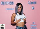 Dj 13125  Cardi B  MUSIC VIDEOS HIP HOP RAP DVD