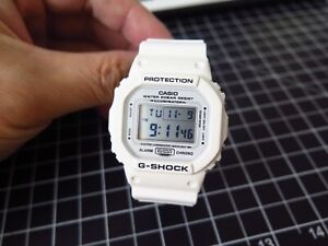 Casio White G-Shock Sport Digital Men's Watch 200m WR DW-5600MW-7D