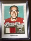 ROGER CROZIER 2012-13 ITG BETWEEN THE PIPES VINTAGE GAME JERSEY GOLD TRUE 1/1