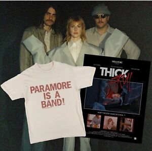 New ListingParamore Is A Band! RSD Shirt + Poster Size XL