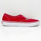 Vans Unisex Off The Wall 721565 Red Casual Shoes Sneakers Size M 10.5 W 12