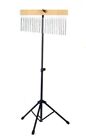 New ListingWB-01 Pro Chrome Percussion 25 Bar Chimes with Mounting Stand