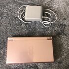 Nintendo DS Lite Console Pink USG-001 Tested W/ Stylus Charger