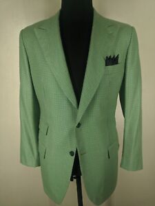 Kiton Made In Italy 100% Cashmere Blazer Peaked Lapels Fit 40R-42R---NEAR MINT
