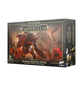 Legions Imperialis Reaver Titan w/Melta Cannon/Chainfist Warhammer