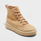 NEW Women's Kayson Winter Boots - Universal Thread Color Beige Size 8.5
