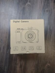 Open Box Black Wide Angle Built-In Dual Camera Vlogging Digital Camera