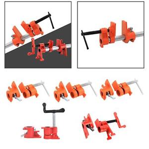 Wood Gluing Pipe Clamp Set Durable Pipe Clamps for Home Improvement Workshop