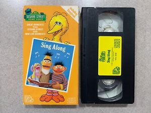 My Sesame Street Home Video Sing Along (VHS 1987) Random House Rare