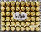 Ferrero Rocher Fine Hazelnut Chocolates, Chocolate Gift Box, 48 Count Flat, 21.2