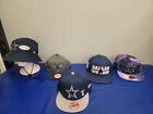 5 Dallas Cowboys men's women's hat caps lot bundle. 3new era,1 pro & 1 Mn.