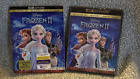 Disney Frozen 2 (4k Ultra HD + Blu-Ray + Digital Code) ELSA, ANNA New With Slip