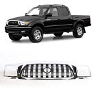 Front Chrome Bumper Grille For 2001 2002 2003 2004 Toyota Tacoma (For: 2003 Toyota Tacoma)