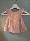 NWT - Pink Mauve Tahari Baby Girl Dress - Back Detail w/ Bow Tie - Size 6-9mo