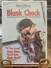 Disney Blank Check (DVD, 1994)