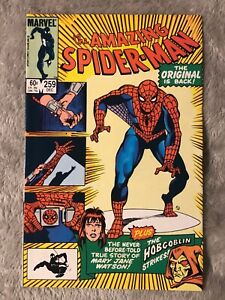 MARVEL COMICS Amazing SPIDER-MAN 259  1984