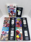 New Listing123 Sesame Street VHS Lot Elmo Guess That Shape And Color, Best Of, Groutchland