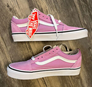 Vans Old Skool Orchid & True White Skate Shoes - Size 6 M/7.5 W NWT
