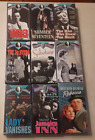 Alfred Hitchcock VHS Lot of 9 MOST NEW SEALED Rebecca The 39 Steps Lady Vanishes