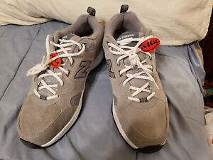 New Balance 609 V2G Gray Suede Size 15 4E Extra Wide Athletic