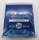 New ListingCrest 3D White Supreme Flexfit Teeth Whitening Strips 42 Count - EXP 10/2024