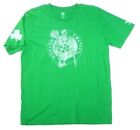 Boston Celtics NBA Adidas Distressed Leprechaun Logo Green Shirt Men's Large L