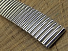 Vintage 20mm Men's Wide Stainless Steel Expansion NOS Unused Watch Band