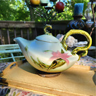 Vintage 1950’s Hull Art Pottery Woodland W26 Teapot w/Lid- 11”x7”