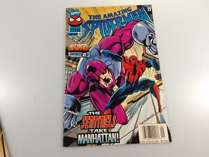 AMAZING SPIDER-MAN Sep 1996 Onslaught Marvel Comics Free Ship!