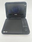Philips PD700/37 7'' Portable DVD Player With Cord White WORKS Used  Condition