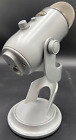 Blue Yeti Condenser Microphone Professional Silver Nice Streaming Gaming Podcast