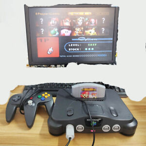 USA Nintendo N64 Console System Bundle W/ Oem controller Cords Tested Free ship