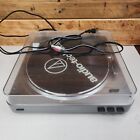 Audio Technica AT-LP60-USB Fully Automatic Belt-Drive (Silver) Stereo Turntable