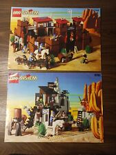 Two Lego Instruction Manual Booklet ONLY Western Cowboy 6769, 6761