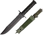 Aitor Jungle King I Fixed Knife 8 Stainless Steel Blade Knurled Stainless Handle