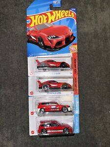 2022 Hot Wheels THEN AND NOW 8/10 '20 Toyota GR Supra 241/250 HONDA LOT JDM