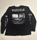 Varg 1burzum Black Metal Longsleeve Shirt Medium Misanthropy Records
