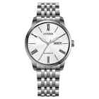 Citizen Men's White Dial Automatic Stainless Steel Watch - NH8350-59A NEW