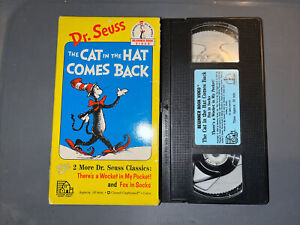Dr. Suess The Cat in the Hat Comes Back (VHS, 1989) 4