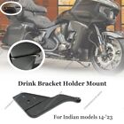 For Indian Roadmaster Dark Horse Motorcycle Black Drink Bracket Holder Mount (For: 2016 Indian Roadmaster)