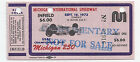 1973 Michigan International Speedway MIchigan 250 USAC ticket stub