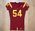 New ListingUSC Trojans Football Jersey Game Team Issued Red Nike Engineered NCAA Sz 50 S