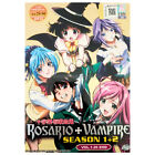 Rosario + Vampire Complete Series Season 1+2 (1-26 End) English Dub Anime DVD