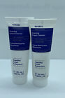 NEW 2X Korres Greek Yoghurt Foaming Cream Cleanser Travel Tubes 20ml/.68oz Each