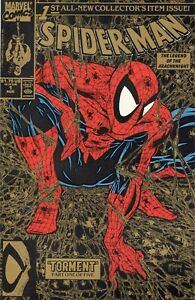 Spider-Man #1 Gold 2nd Printing 1990 Marvel Comics