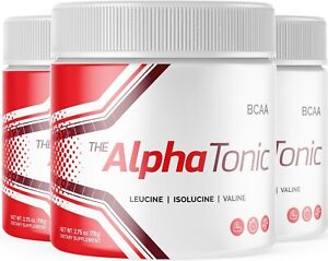 3 Pack- Alpha Tonic Supplement Powder - Weight Loss Support Formula Shake 2.75oz