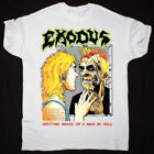 Exodus SPITTING IMAGE OF A MAN IN HELL White All Size S to 234XL Shirt QQ1007