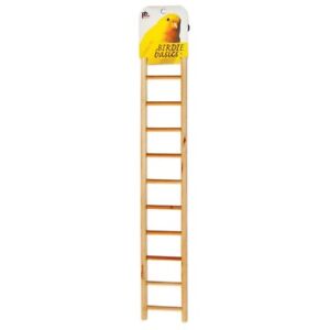 Prevue Hendryx 11-rung Bird Ladder Bird Safe Pine Hardwood **USA SELLER** Toy