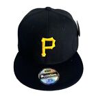 Mens Unisex Pittsburgh Pirates Baseball Cap Fitted Hat Multi Size Black NEW