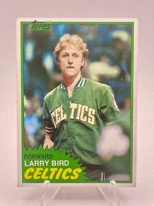 1981-82 Topps Larry Bird #4 Celtics EX-EXNM